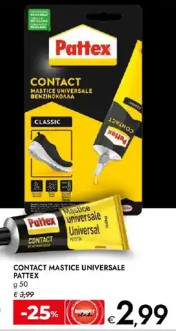 Bennet Contact mastice universale PATTEX offerta
