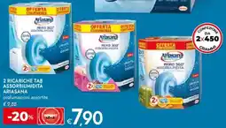 Bennet 2 ricariche tab assorbiumidita ARIASANA offerta