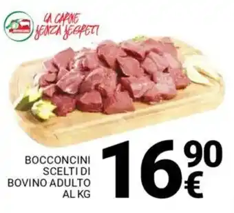 Supermercati Gulliver Bocconcini scelti di bovino adulto offerta