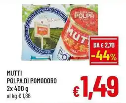 A&O Mutti polpa di pomodoro offerta