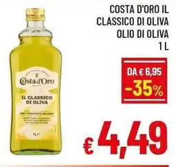 A&O Costa d'oro il classico di oliva olio di oliva offerta