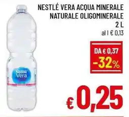 A&O Nestlé vera acqua minerale naturale oligominerale offerta