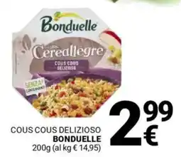 Supermercati Gulliver Cous cous delizioso BONDUELLE offerta