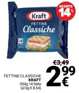 Supermercati Gulliver Fettine classiche KRAFT offerta