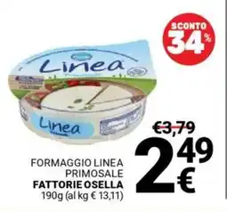 Supermercati Gulliver Formaggio linea primosale FATTORIE OSELLA offerta