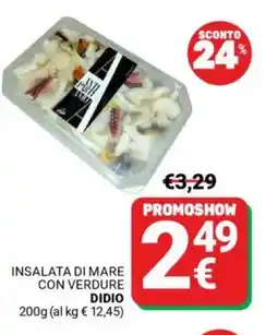 Supermercati Gulliver Insalata di mare con verdure DIDIO offerta