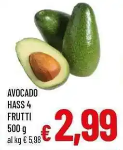 A&O Avocado hass 4 frutti offerta