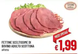 A&O Fettine sceltissime di bovino adulto scottona offerta