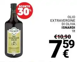 Supermercati Gulliver Olio extravergine di oliva ISNARDI offerta