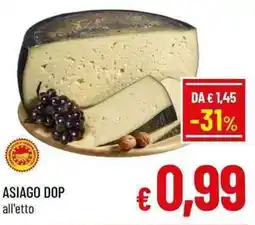 A&O Asiago dop offerta