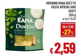 A&O Giovanni rana duetto pasta ripiena offerta