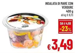 A&O Insalata di mare con verdure offerta