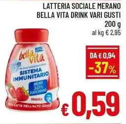 A&O Latteria sociale merano bella vita drink offerta
