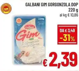 A&O Galbani gim gorgonzola dop offerta