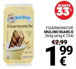 Supermercati Gulliver Fisarmoniche MULINO BIANCO offerta
