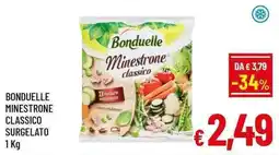 A&O Bonduelle minestrone classico surgelato offerta