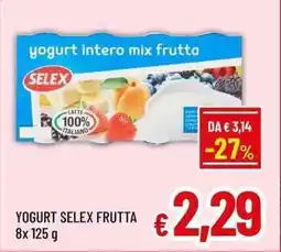 A&O Yogurt selex frutta offerta