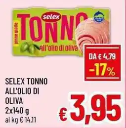 A&O Selex tonno all'olio di oliva offerta