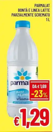 A&O Parmalat bontà e linea latte parzialmente scremato offerta