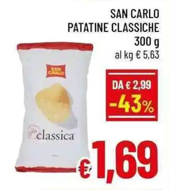 A&O San carlo patatine classiche offerta