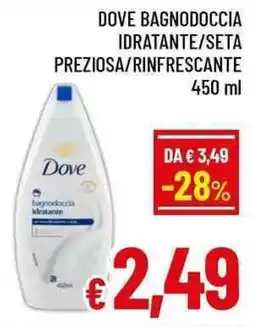 A&O Dove bagnodoccia idratante/seta preziosa/rinfrescante offerta