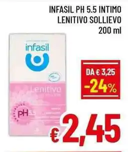 A&O Infasil ph 5.5 intimo lenitivo sollievo offerta
