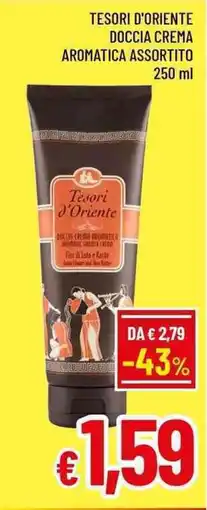 A&O Tesori d'oriente doccia crema aromatica offerta