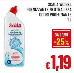 A&O Scala wc gel igienizzante neutralizza odori profumante offerta
