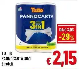 A&O Tutto pannocarta 3in1 offerta
