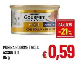A&O Purina gourmet gold offerta