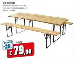 A&O Set birreria offerta