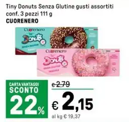 Iper La Grande Tiny Donuts Senza Glutine CUORENERO offerta