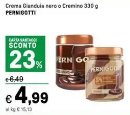 Iper La Grande Crema Gianduia nero o Cremino PERNIGOTTI offerta