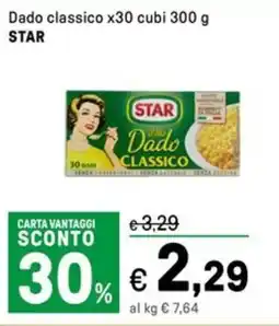Iper La Grande Dado classico x30 cubi STAR offerta