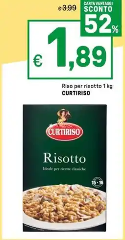 Iper La Grande Riso per risotto CURTIRISO offerta