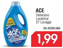 Carico Cash & Carry ACE Detersivo Lavatrice offerta