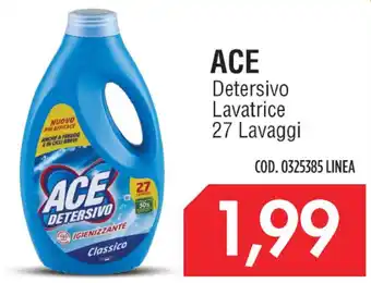 Carico Cash & Carry ACE Detersivo Lavatrice offerta