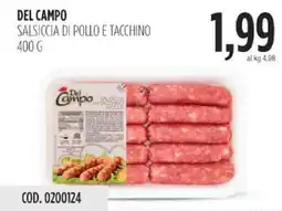 Carico Cash & Carry Del campo salsiccia di pollo e tacchino offerta