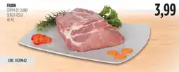 Carico Cash & Carry Fribin coppa di suino senza osso offerta