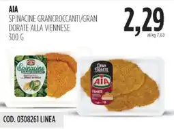Carico Cash & Carry Aia spinacine grancroccanti/gran dorate alla viennese offerta