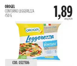 Carico Cash & Carry Orogel contorno leggerezza offerta
