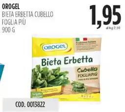 Carico Cash & Carry Orogel bieta erbetta cubello foglia più offerta