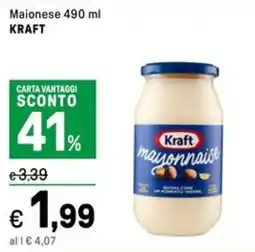 Iper La Grande Maionese KRAFT offerta