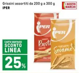 Iper La Grande Grissini IPER offerta