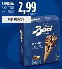 Carico Cash & Carry Perugina baci cono offerta