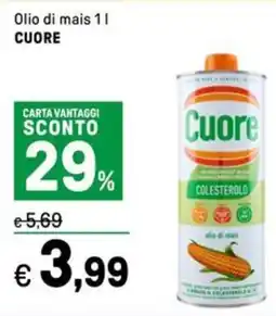 Iper La Grande Olio di mais CUORE offerta