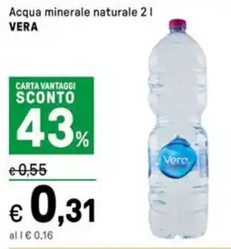Iper La Grande Acqua minerale naturale VERA offerta