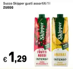 Iper La Grande Succo Skipper ZUEGG offerta