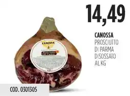 Carico Cash & Carry Canossa prosciutto di parma disossato offerta