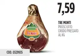 Carico Cash & Carry Tre monti prosciutto crudo pressato offerta